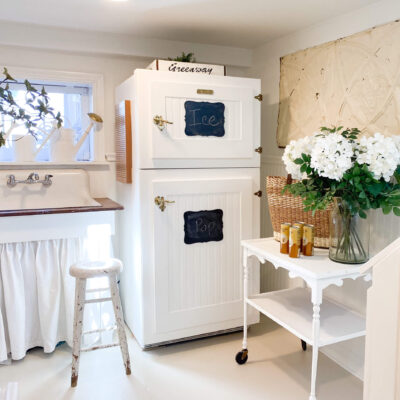 How We Created a Custom Vintage Style Refrigerator