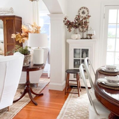 Cozy Fall Vignettes: Simple Styling Ideas Using Vintage Finds