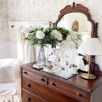 Simple Cottage-Style Updates with a New Quilt, Curtains & Rug