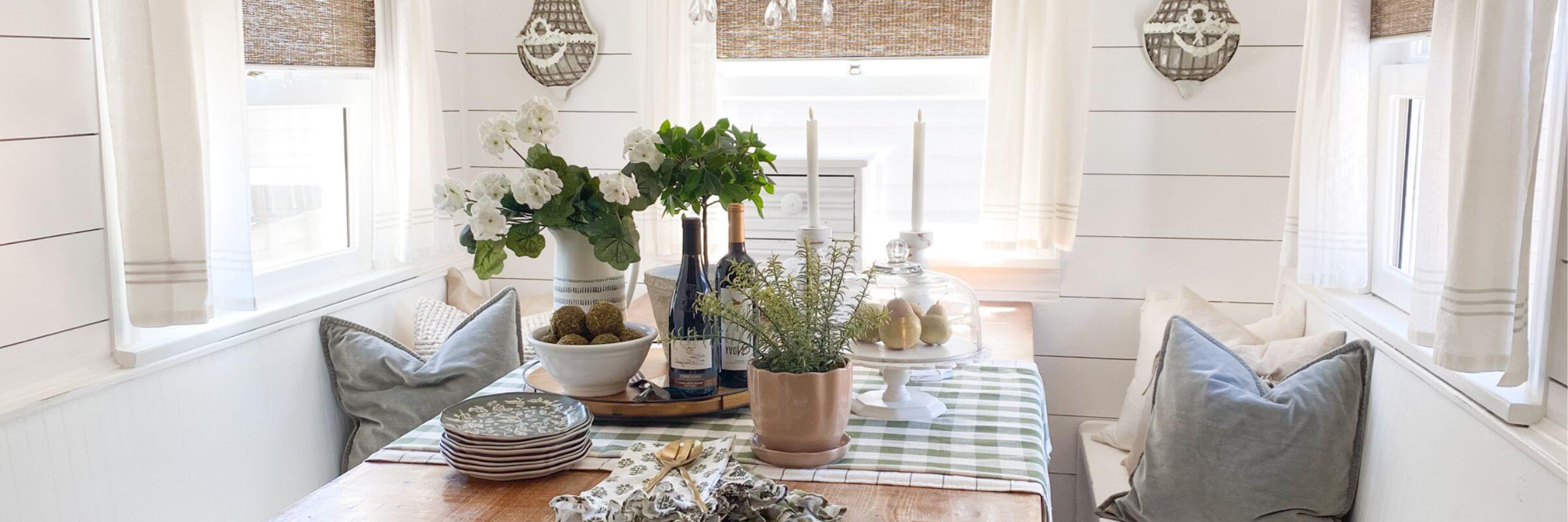 Kitchen Nook Farmhouse Table
